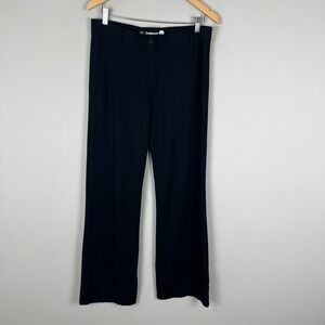 Betabrand Straight Leg Classic Dress Yoga Pant‎ Womens Large Black Office Preppy